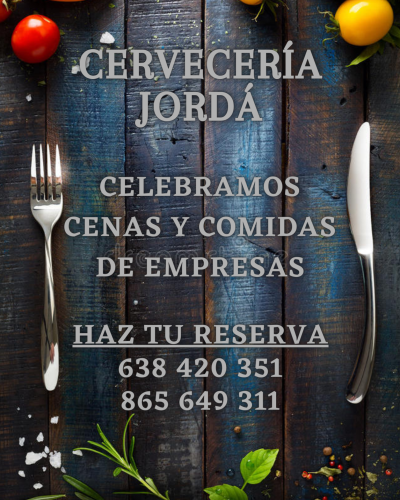 póster cenas y comidas